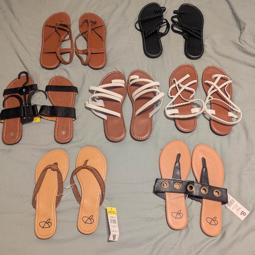 Women's sandal lot